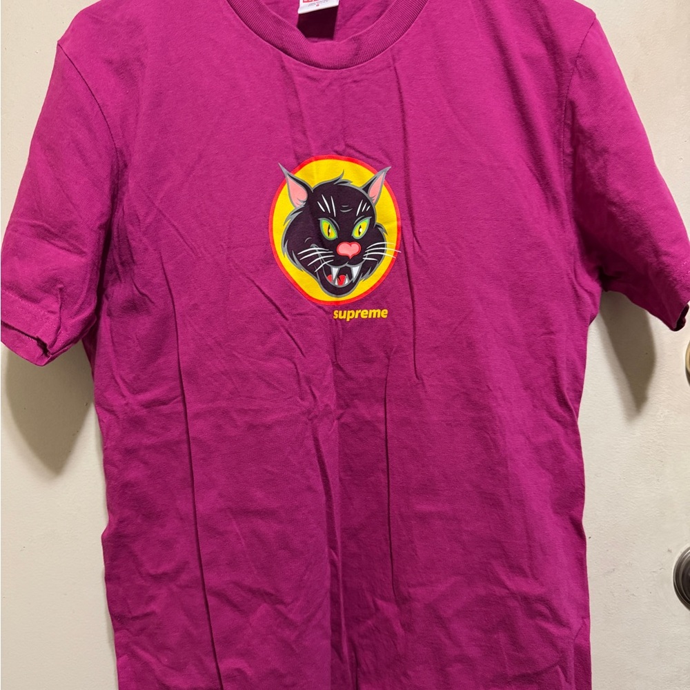 Supreme Black Cat T-Shirt